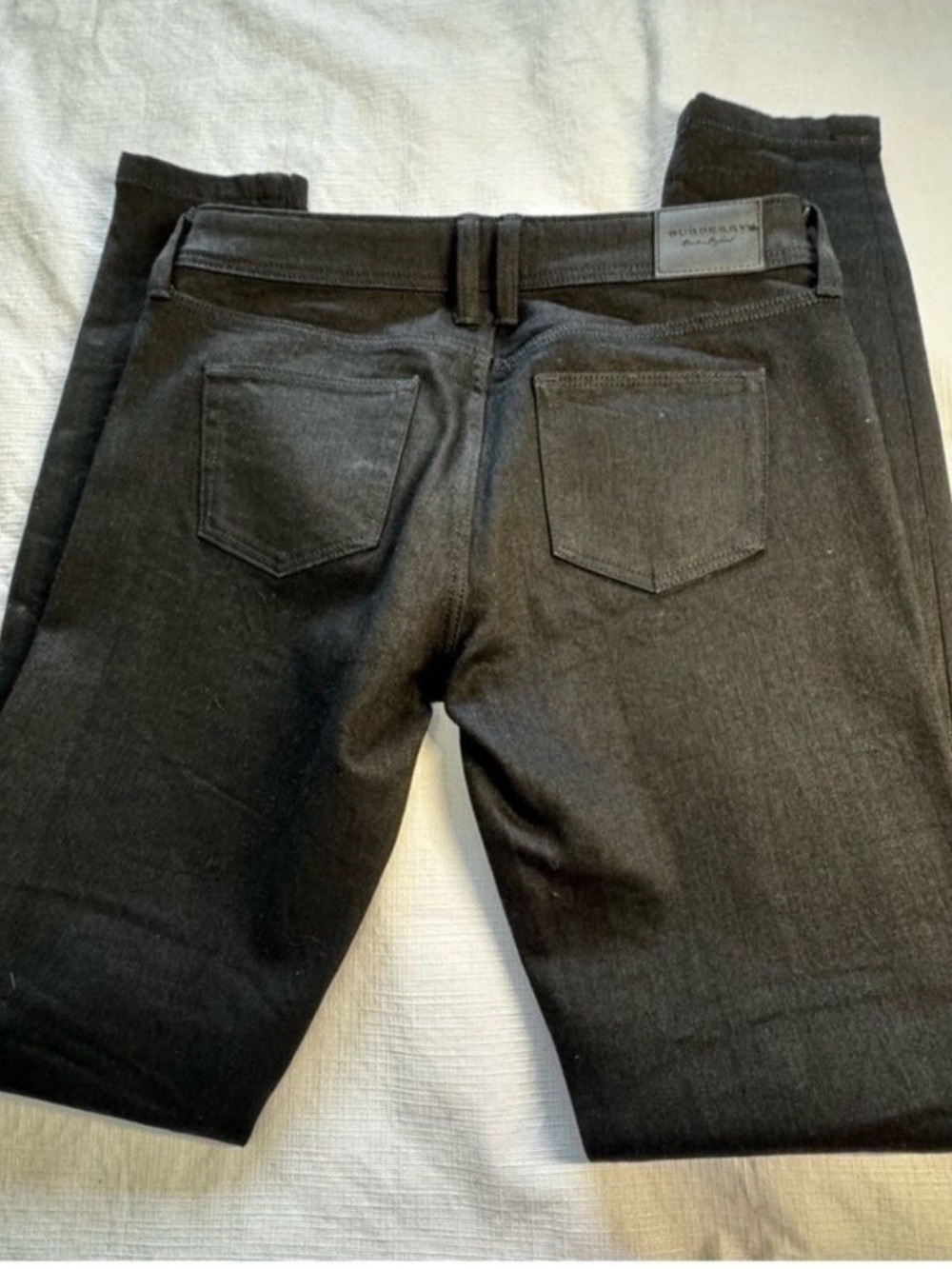Burberry Dark Black Skinny Jeans size 26
